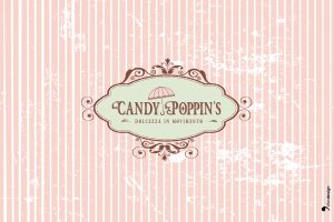 Candy Poppin's - logo e design stand