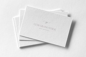 Ellas design - Logo Design Cum Grano Stile - Branding